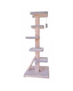 TomCat Spiral Scratching Post [5'] (Assorted Colours) TC103