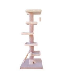 TomCat Spiral Scratching Post with Sisal [5'] (Assorted Colours) TCS103