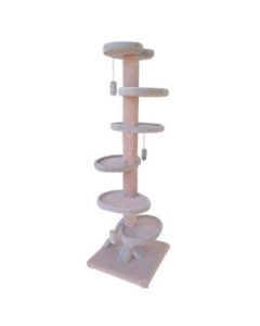 TomCat Oval Scratching Post with Sisal [6'] (Assorted Colours) TCS108