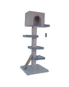 TomCat Patio Condo Scratching Post with Sisal [5'] (Assorted Colours) TCS122