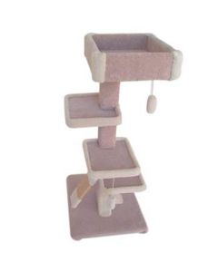 TomCat Sandbox Scratching Post with Sisal [4'] (Assorted Colours) TCS129