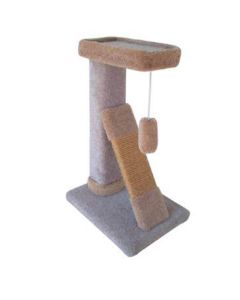 TomCat Deluxe Hangmouse Scratching Post with Sisal (Assorted Colours) TCS67