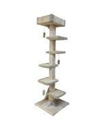 TomCat Sandbox Scratching Post with Sisal [6'] (Assorted Colours) TCS131
